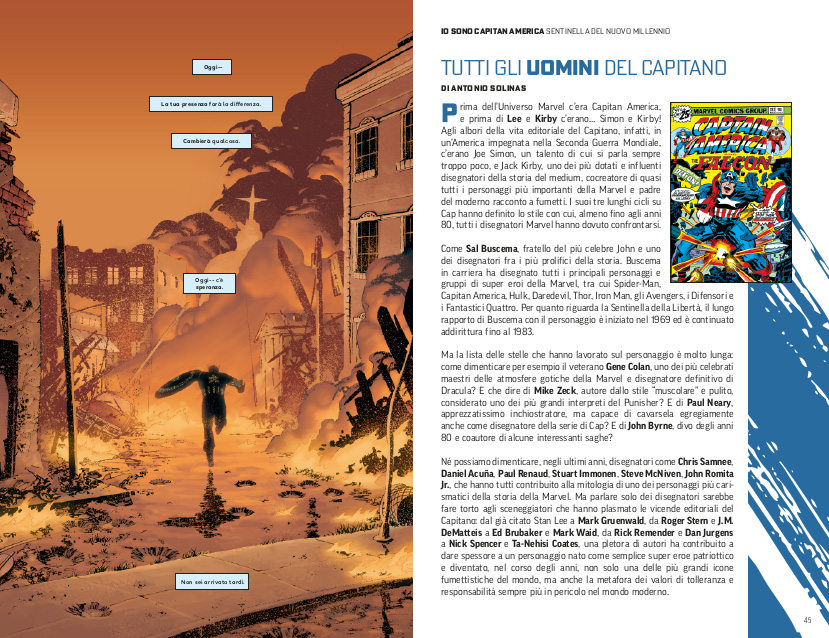 IO SONO CAPITAN AMERICA • SENTINELLA DEL NUOVO MILLENNIO 