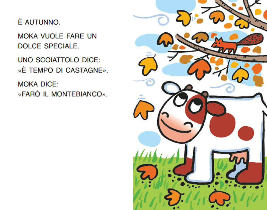 MUCCA MOKA E IL DOLCE DI CASTAGNE