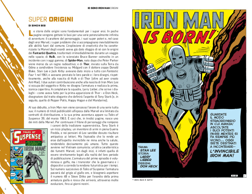 IO SONO IRON MAN • ORIGINI IO SONO IRON MAN • ORIGINI