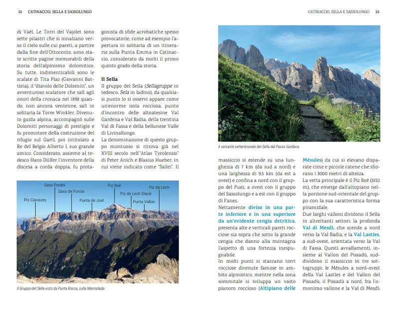 CATINACCIO - SELLA - SASSOLUNGO CATINACCIO - SELLA - SASSOLUNGO