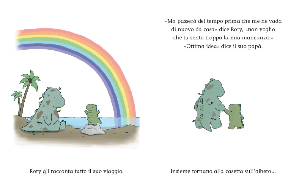 RORY IL DINOSAURO E IL SUO PAPÀ RORY IL DINOSAURO E IL SUO PAPÀ