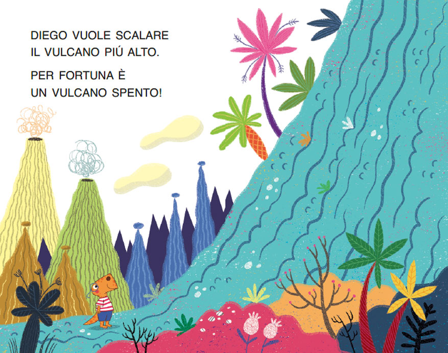 UNA GITA AVVENTUROSA PER DIEGO IL DINOSAURO