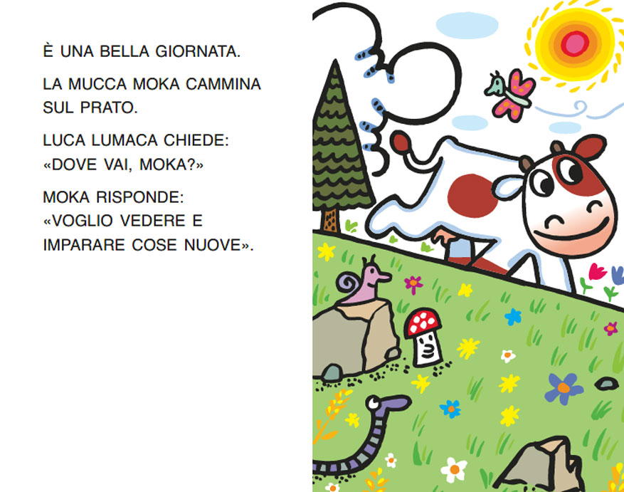 LA MUCCA MOKA FA LA PIZZA 