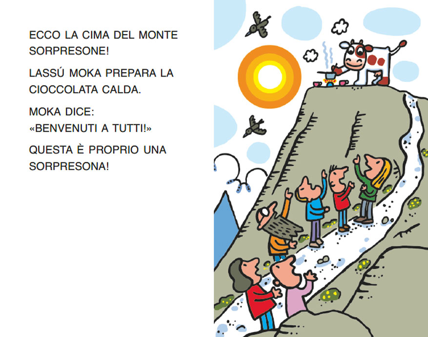 MUCCA MOKA E I SENTIERI DI MONTAGNA