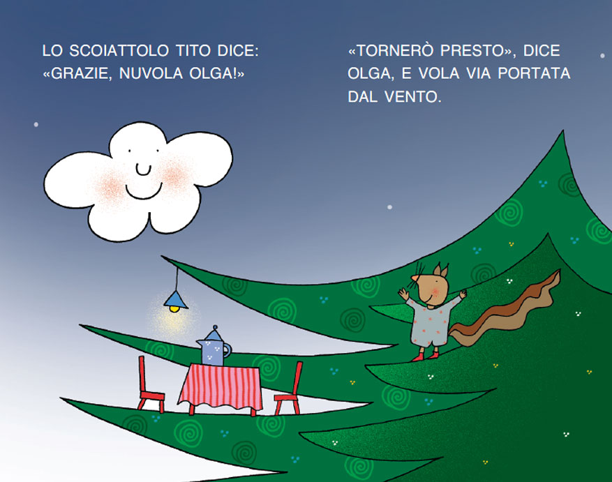 LA NUVOLA OLGA E LO SCOIATTOLO