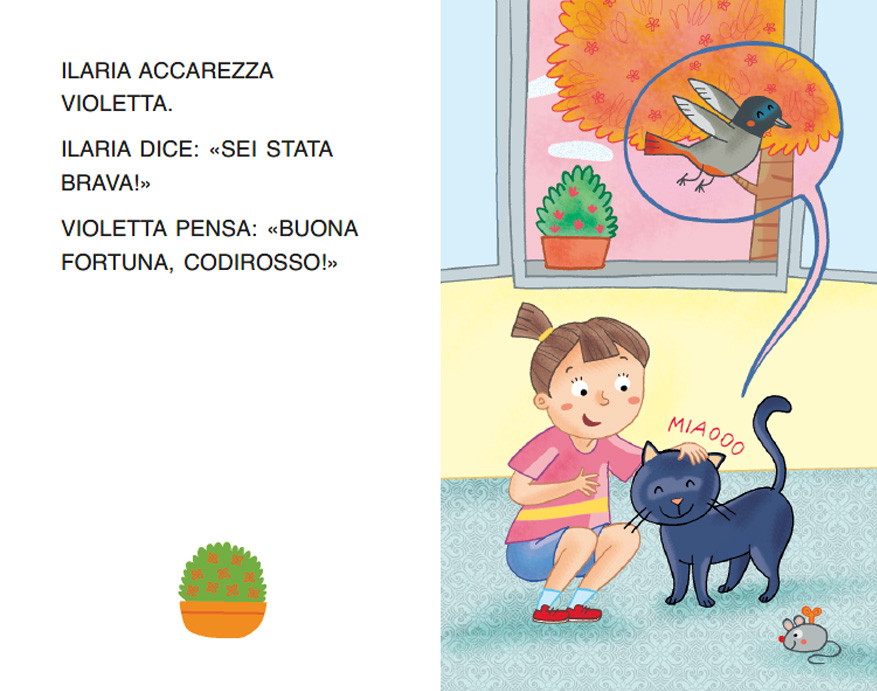 VIOLETTA E L'UCCELLINO 