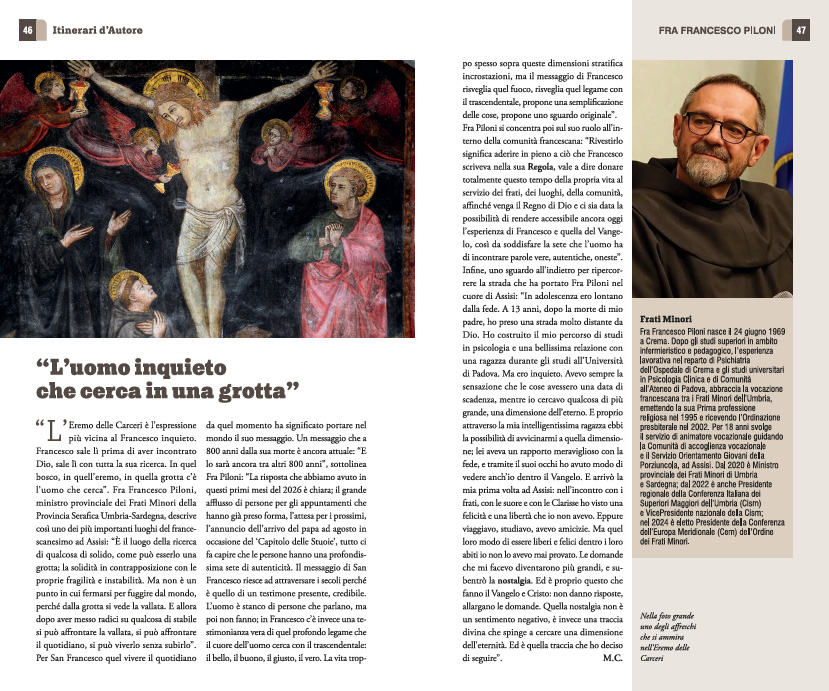 FRANCESCO. UMBRIA, TOSCANA, LAZIO, MARCHE I LUOGHI DEL SANTO 800 ANNI DOPO