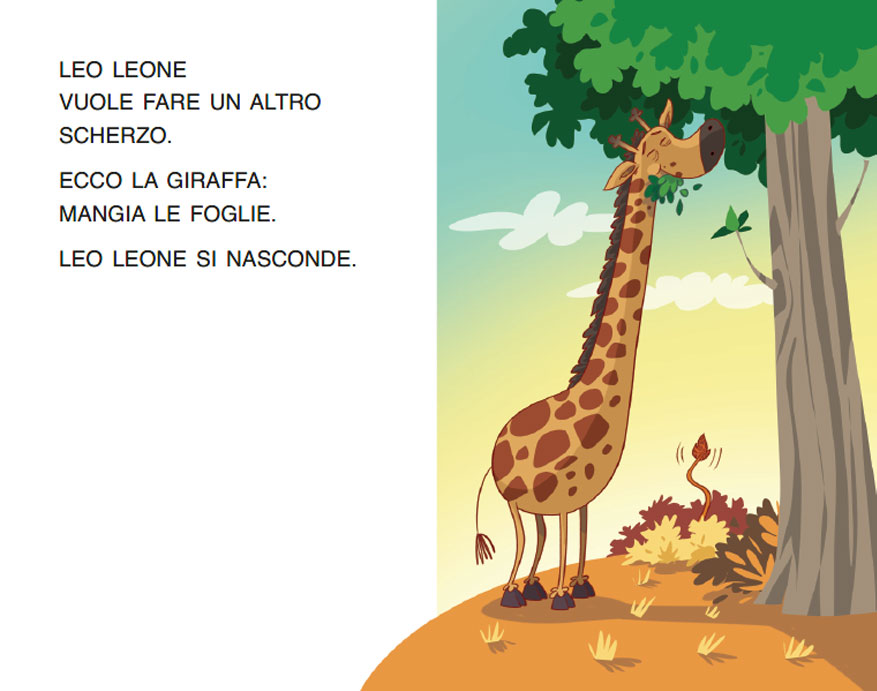 LEO LEONE FA IL BURLONE