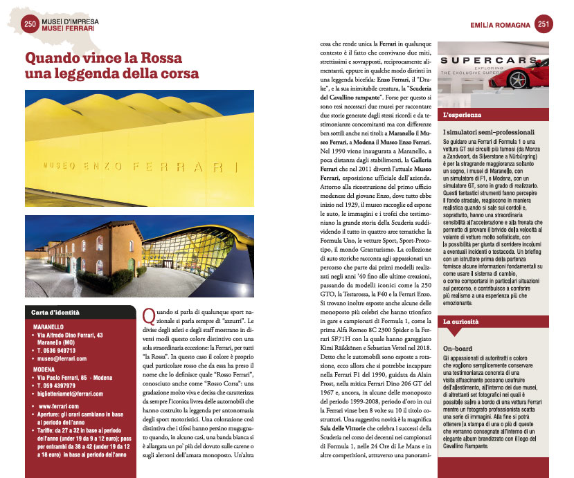 MUSEI D'IMPRESA. 176 TESORI NASCOSTI D’ITALIA