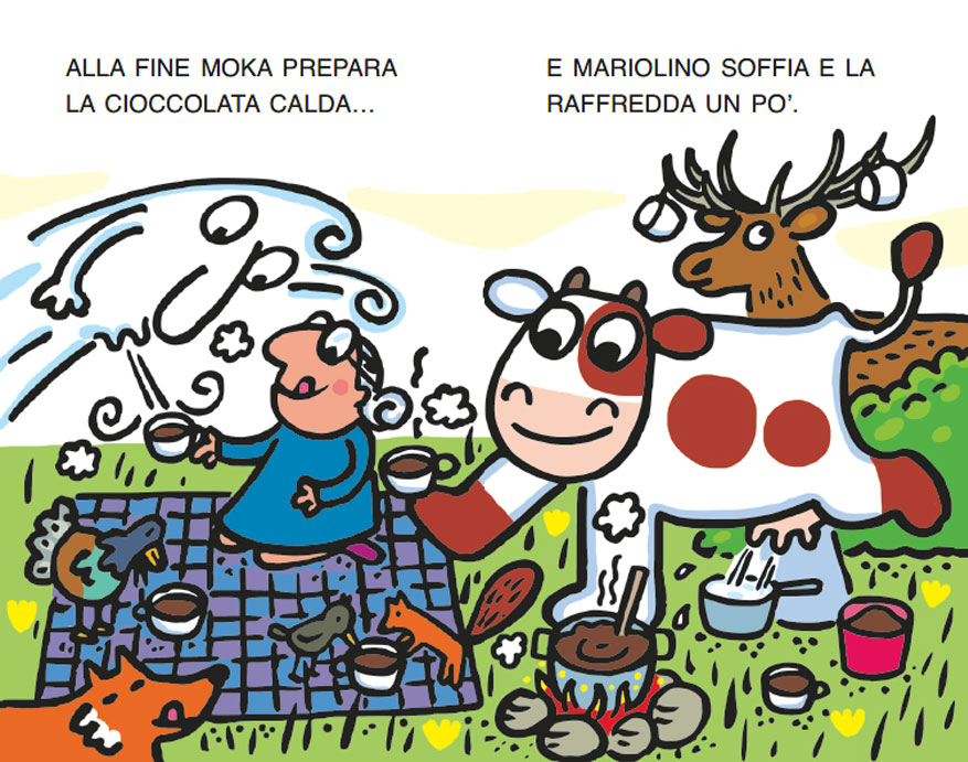MUCCA MOKA E IL BUCATO VOLANTE