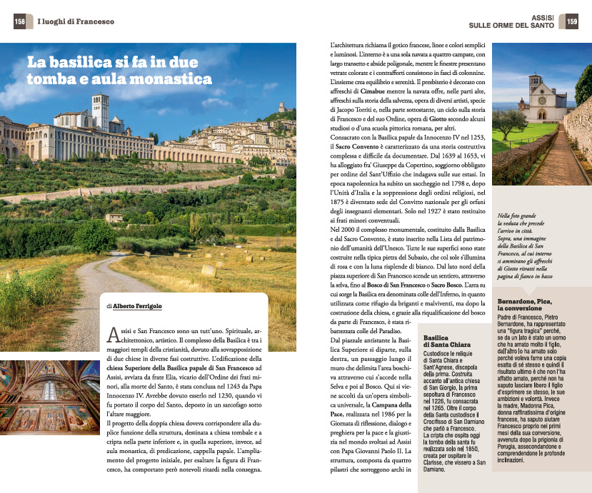 FRANCESCO. UMBRIA, TOSCANA, LAZIO, MARCHE I LUOGHI DEL SANTO 800 ANNI DOPO