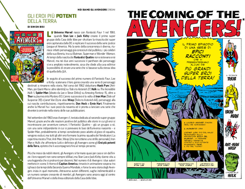 NOI SIAMO AVENGERS • ORIGINI NOI SIAMO AVENGERS • ORIGINI