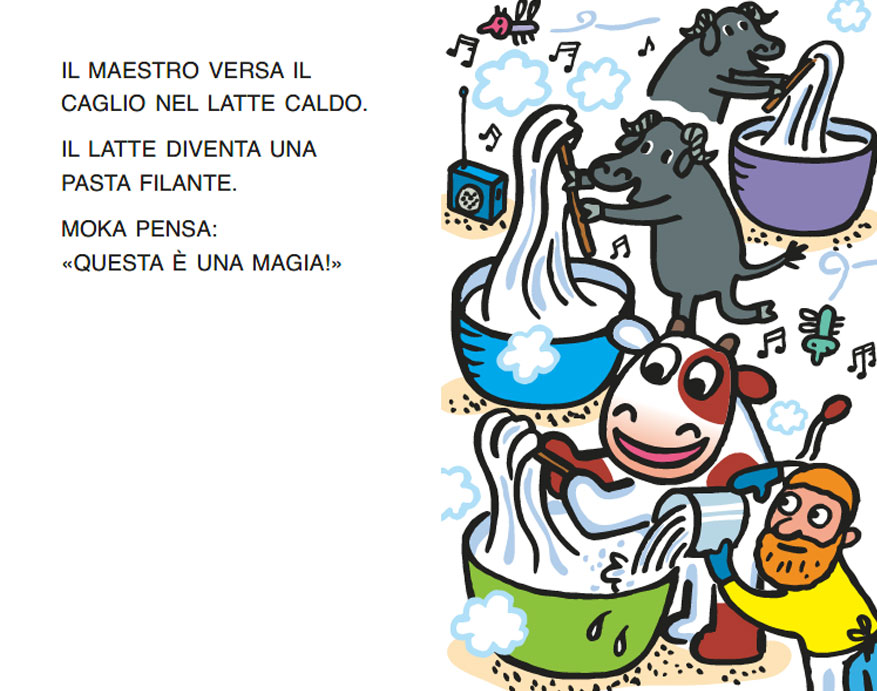 LA MUCCA MOKA FA LA PIZZA 