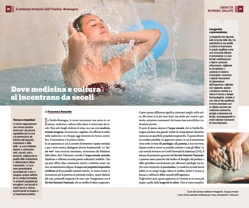 EMILIA ROMAGNA. LE VIE DELL'ACQUA