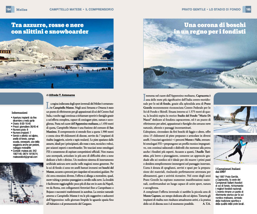 I PARADISI DELLO SCI: ITALIA CENTRALE, SUD E ISOLE