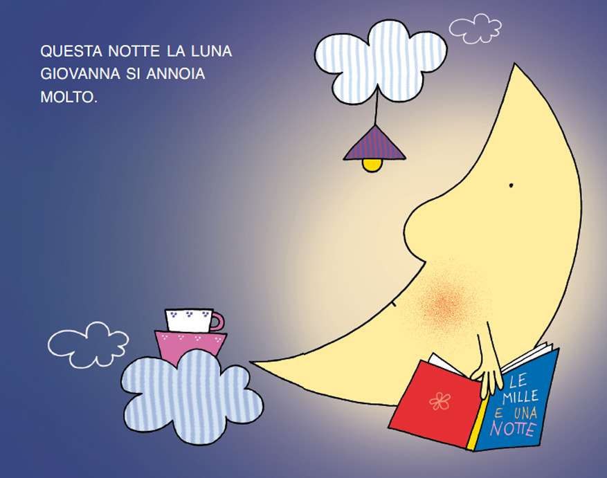 LA NUVOLA OLGA E LA LUNA IN BICICLETTA