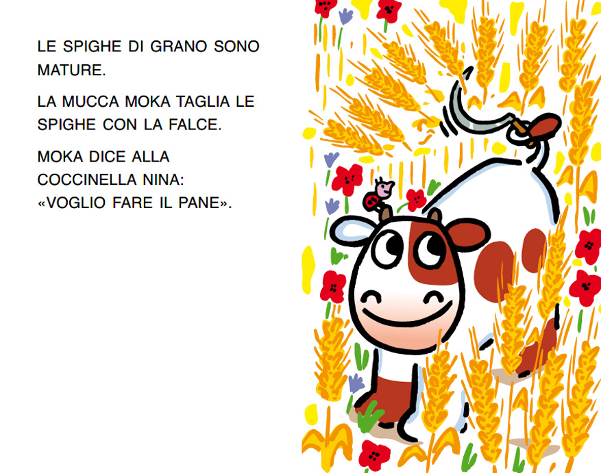 LA MUCCA MOKA FA IL PANE