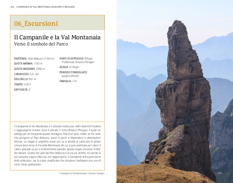 CAMPANILE DI VAL MONTANAIA (DOLOMITI FRIULANE)