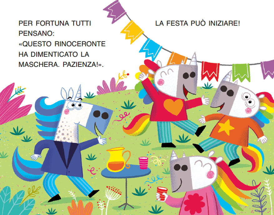 L'UNICORNO ARTÙ VA A UNA FESTA