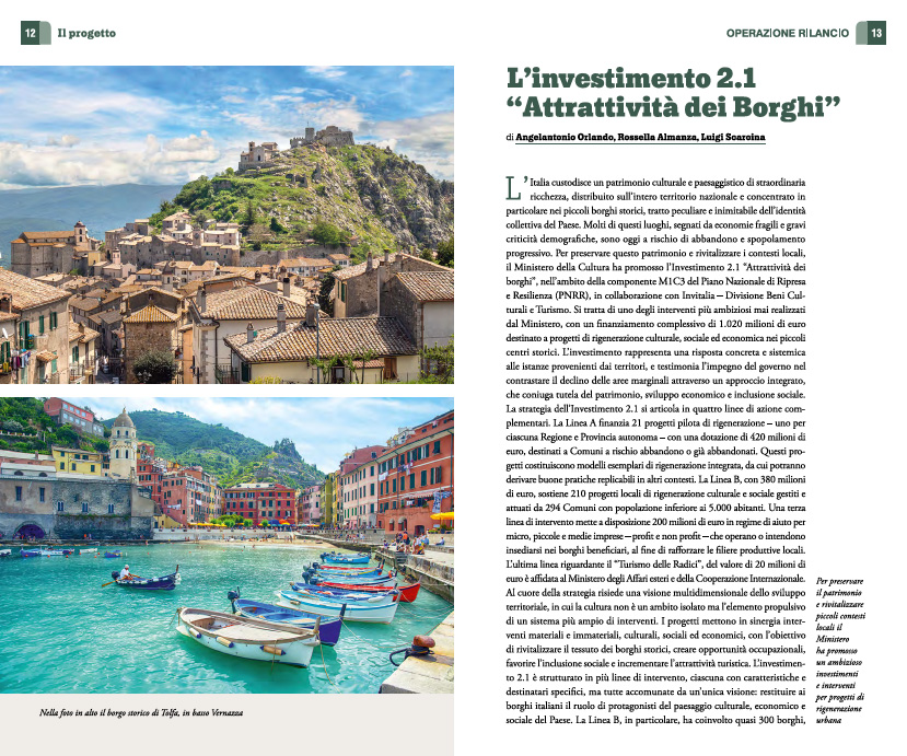 BORGHI D'ITALIA PARADISI DA SCOPRIRE