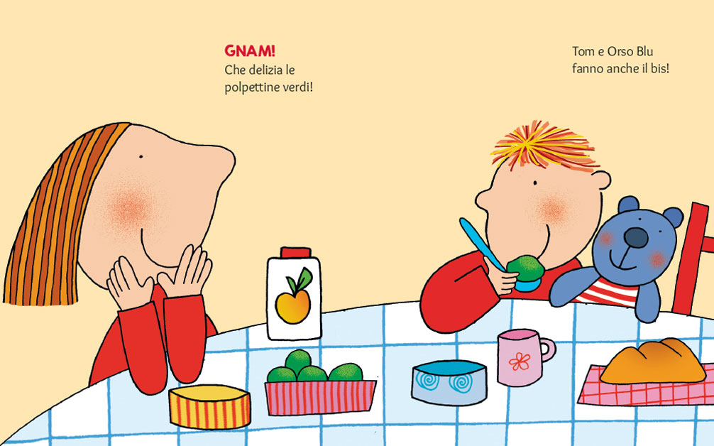 ORSO BLU NON VUOLE MANGIARE! ORSO BLU NON VUOLE MANGIARE!