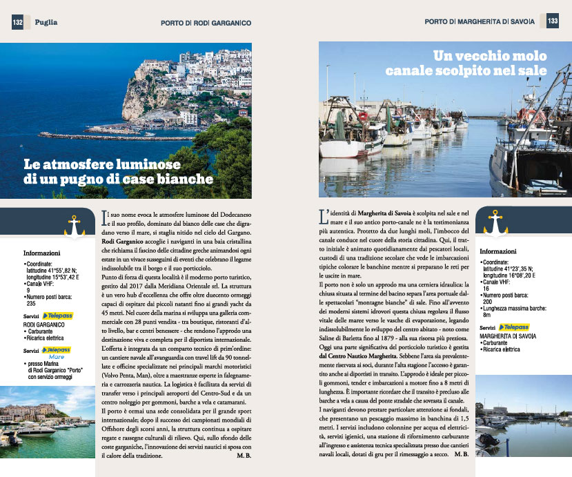 I PARADISI DEL MARE. ALLA SCOPERTA DEI PORTI DEL SUD E DELLE ISOLE