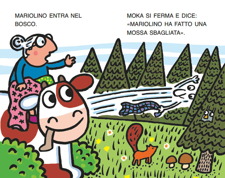 MUCCA MOKA E IL BUCATO VOLANTE