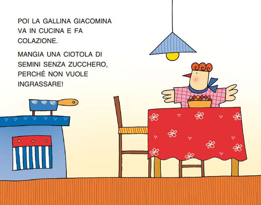 LA GALLINA GIACOMINA 