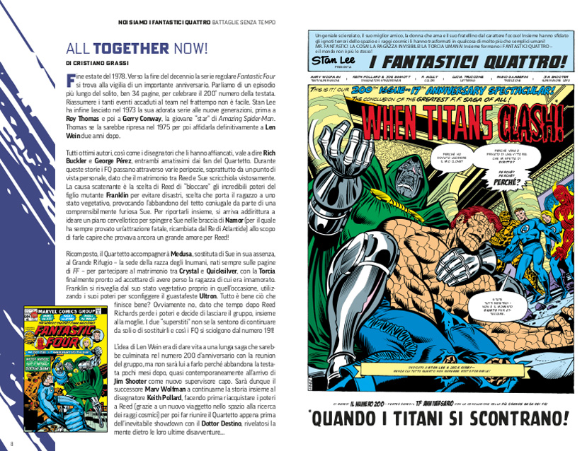 NOI SIAMO I FANTASTICI QUATTRO • BATTAGLIE SENZA TEMPO NOI SIAMO I FANTASTICI QUATTRO • BATTAGLIE SENZA TEMPO