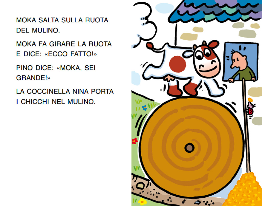 LA MUCCA MOKA FA IL PANE