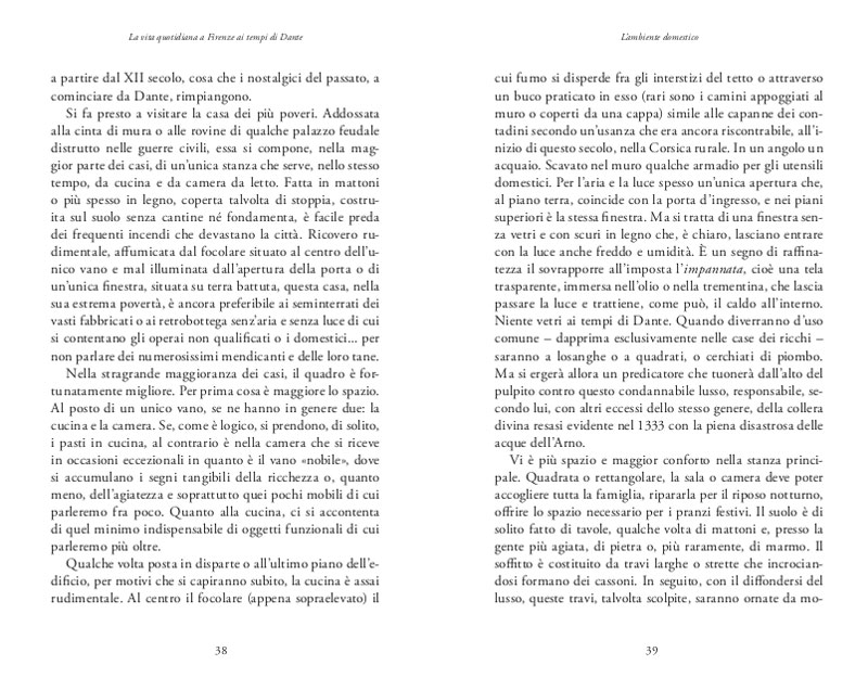 LA VITA QUOTIDIANA A FIRENZE AI TEMPI DI DANTE 