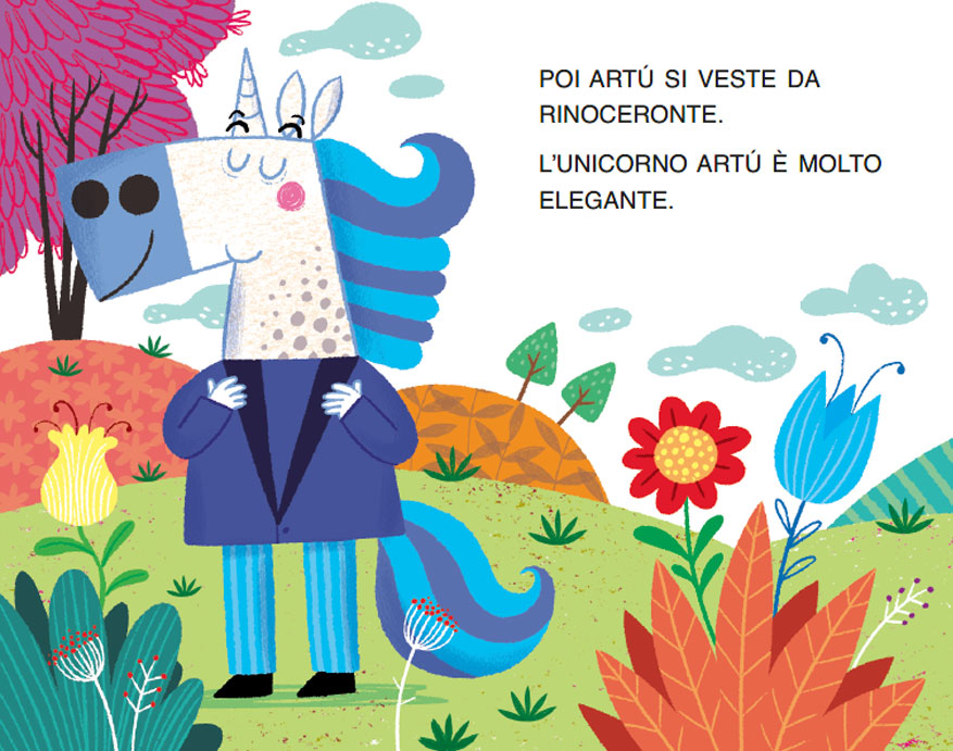 L'UNICORNO ARTÙ VA A UNA FESTA