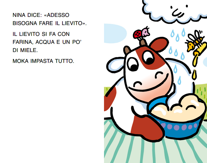 LA MUCCA MOKA FA IL PANE