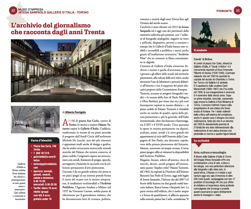 MUSEI D'IMPRESA. 176 TESORI NASCOSTI D’ITALIA