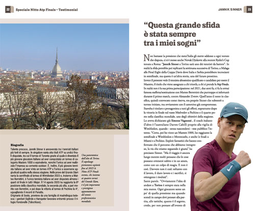 PIEMONTE. I TESORI DELL’UNESCO. SPECIALE NITTO ATP FINALS