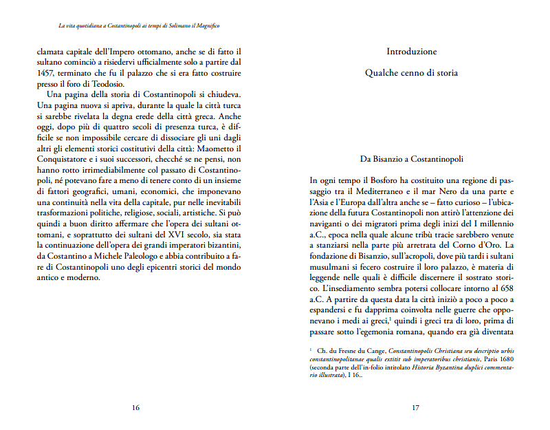 LA VITA QUOTIDIANA A COSTANTINOPOLI AI TEMPI DI SOLIMANO IL MAGNIFICO