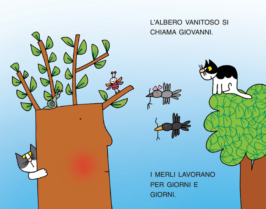 L'ALBERO VANITOSO E IL NIDO