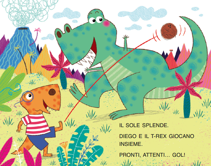 DIEGO IL DINOSAURO E IL T-REX
