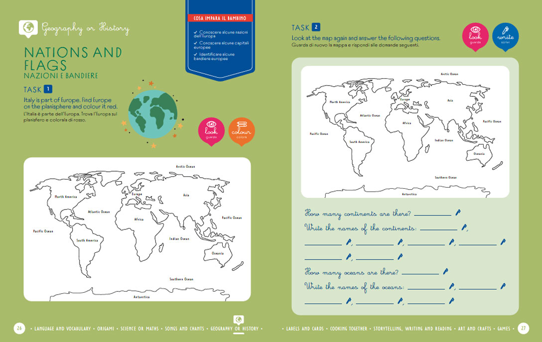 CONTINENTS AND COUNTRIES
