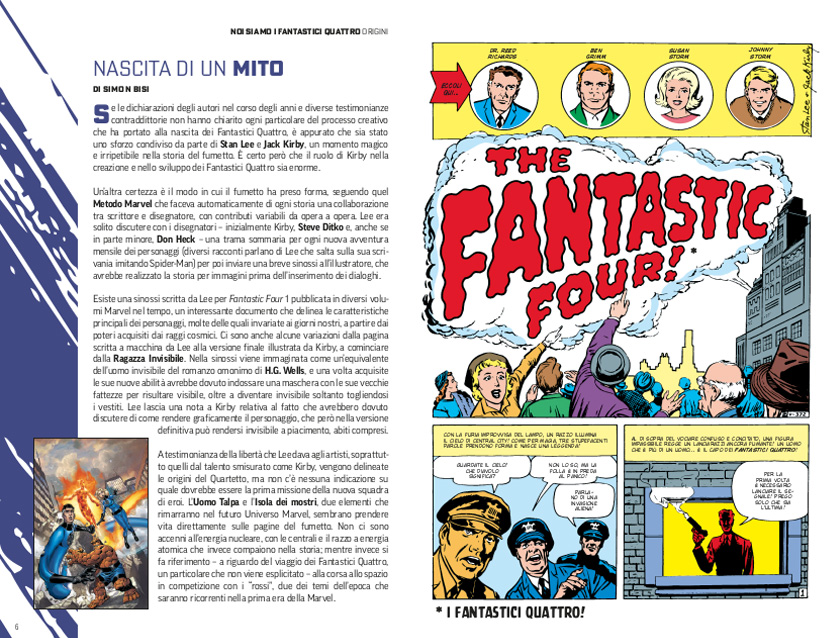 NOI SIAMO I FANTASTICI QUATTRO • ORIGINI NOI SIAMO I FANTASTICI QUATTRO • ORIGINI