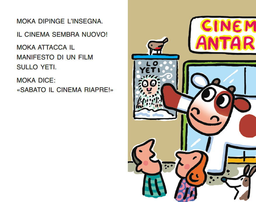 MUCCA MOKA AL CINEMA