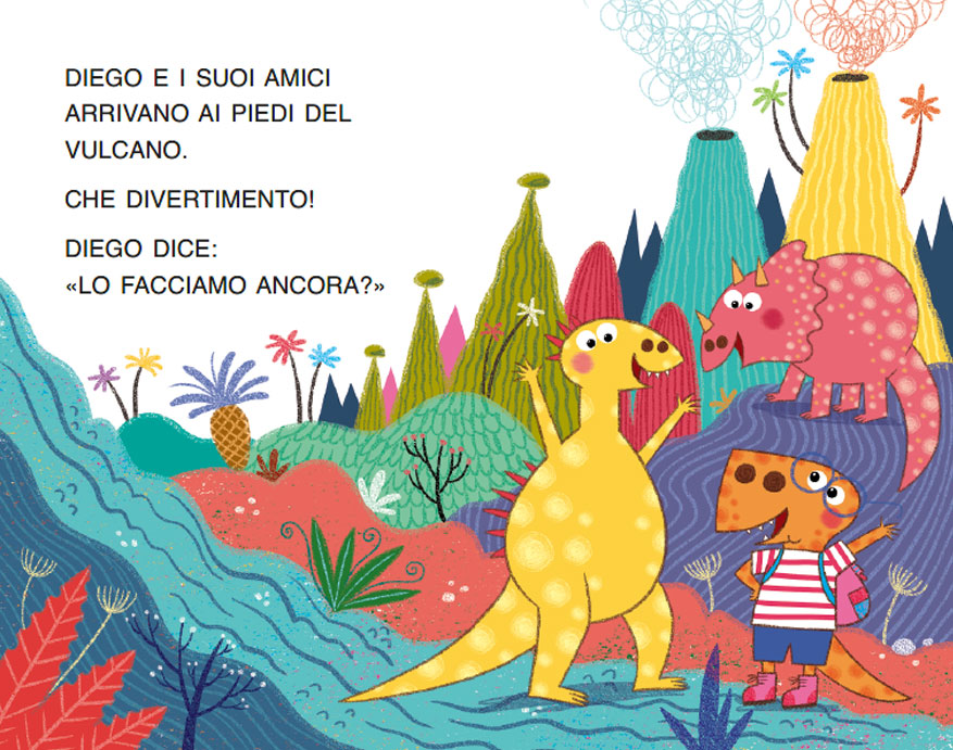 UNA GITA AVVENTUROSA PER DIEGO IL DINOSAURO