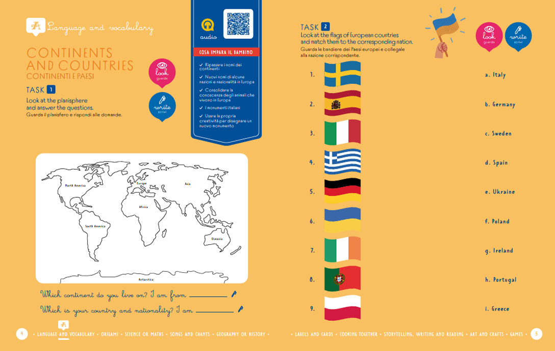 CONTINENTS AND COUNTRIES