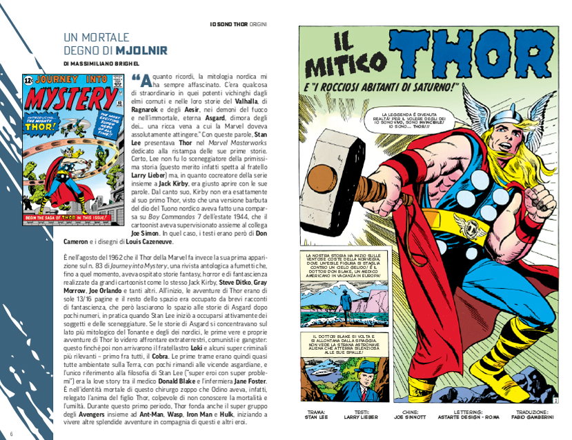 IO SONO THOR • ORIGINI IO SONO THOR • ORIGINI