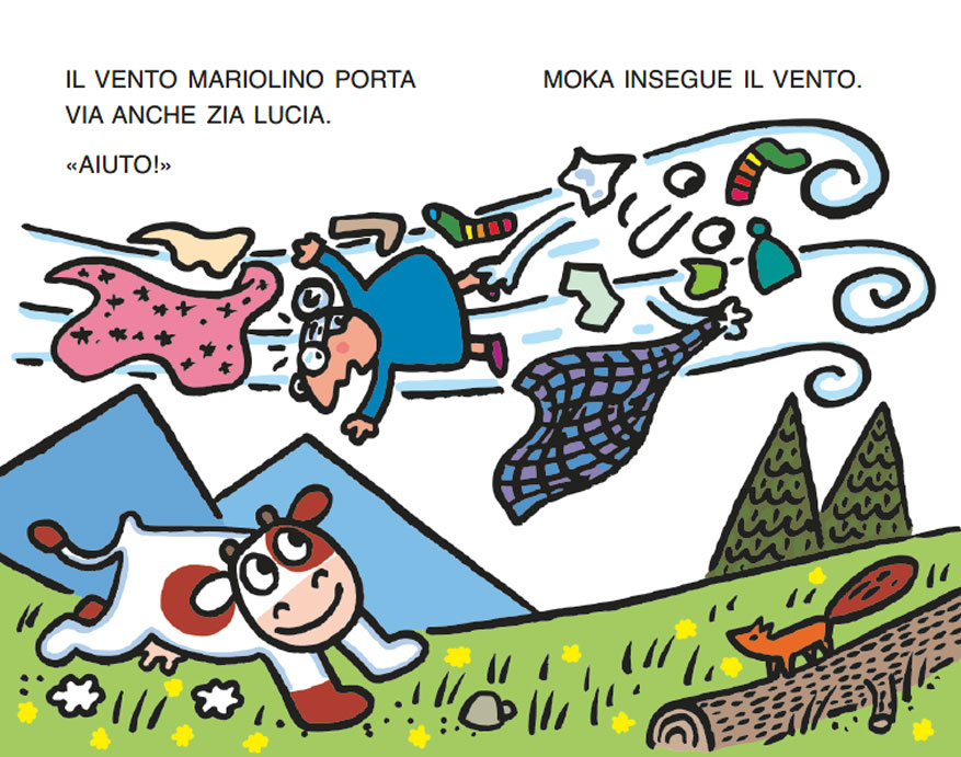 MUCCA MOKA E IL BUCATO VOLANTE