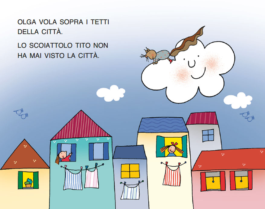 LA NUVOLA OLGA E LO SCOIATTOLO