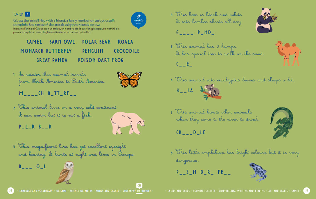  ANIMALS OF THE CONTINENTS