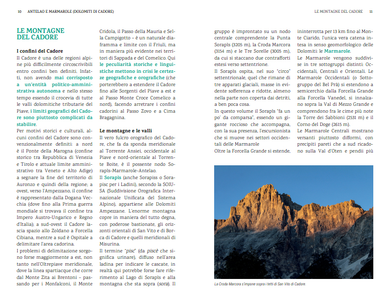 ANTELAO  E MARMAROLE (DOLOMITI DI CADORE)