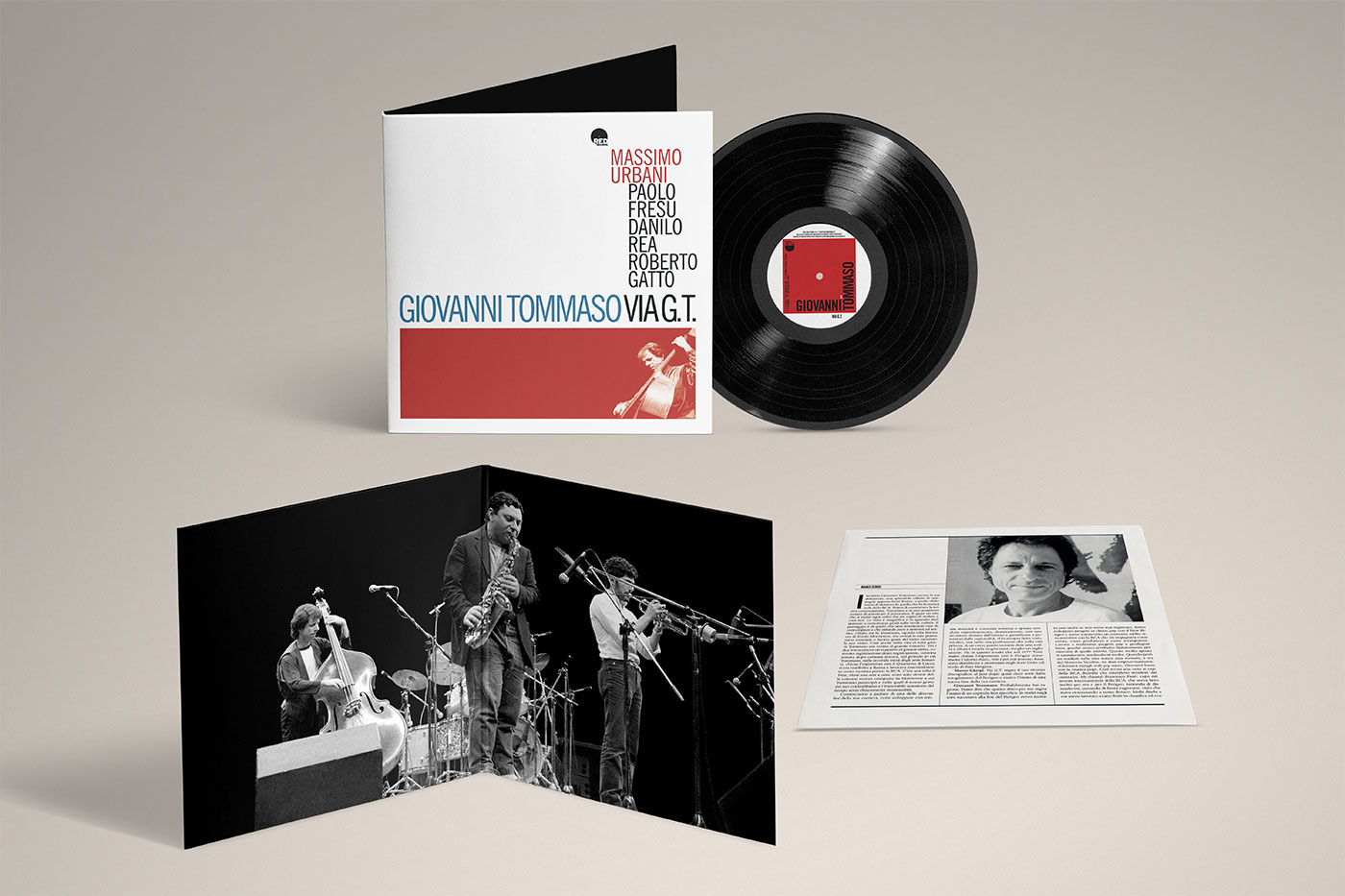 GIOVANNI TOMMASO- VIA G.T. (VINILE)