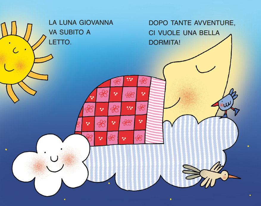 LA NUVOLA OLGA E LA LUNA IN BICICLETTA